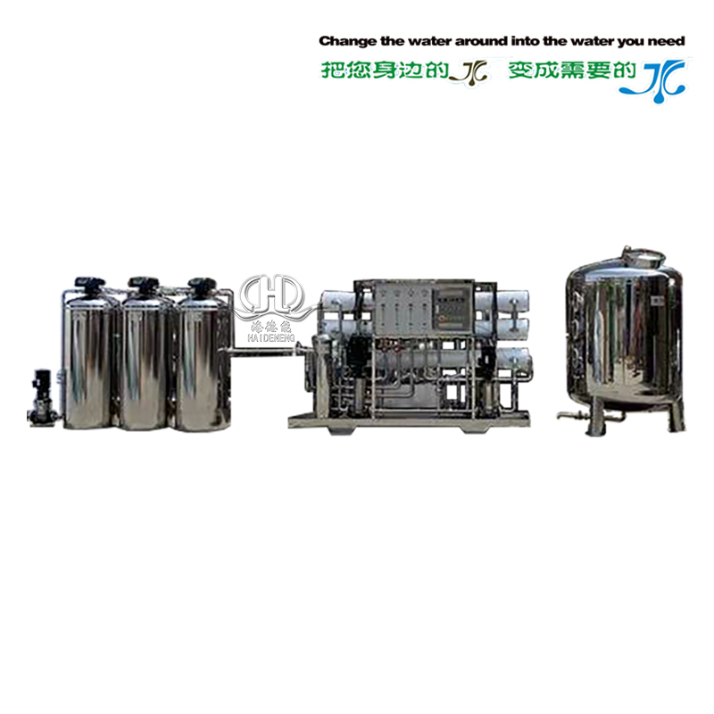 HDNRO-Model 2000 two-stage reverse osmosis belt softened medical purified water equipment