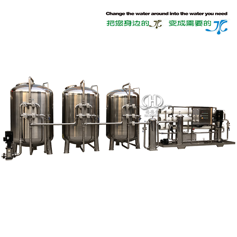 HDNRO-10000 type pure water equipment with softening reverse osmosis