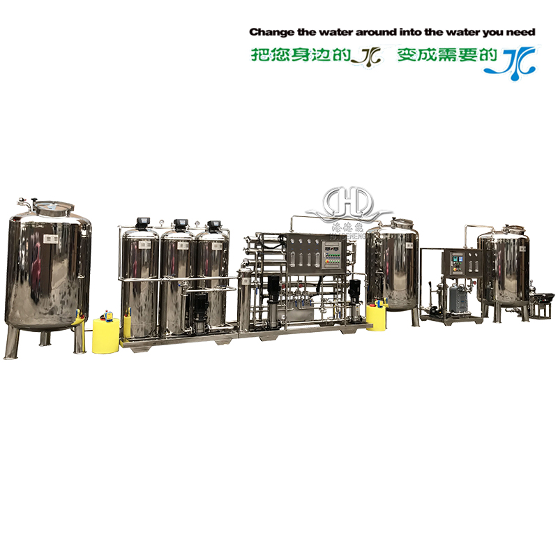 Hdnro-1000 automatic belt softening secondary reverse osmosis +EDI vehicle urea ultrapure water system