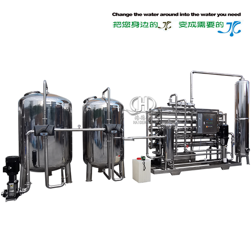 15 tons full automatic reverse osmosis pure water equipment with ozone mixing tower